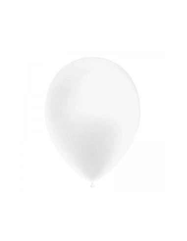 10 Ballons Blancs Métallisés Nacrés En Latex 3 10 Ballons Blancs Métallisés Nacrés En Latex – Image 3