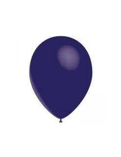 10 Ballons Bleu Marine En Latex