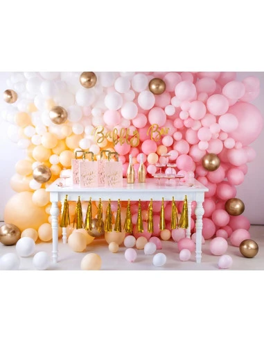 10 Ballons De Baudruche Chrome Doré 2 10 Ballons De Baudruche Chrome Doré – Image 2