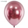 10 Ballons De Baudruche Chrome Rose Gold