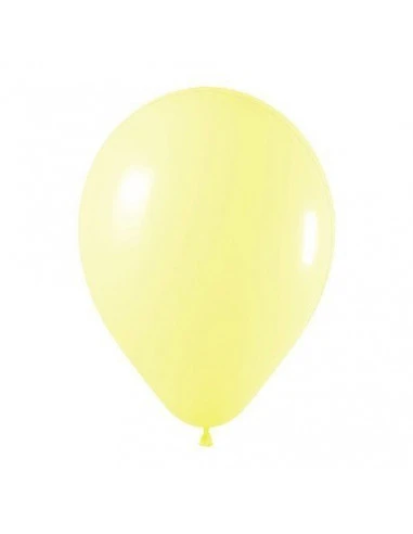 10 Ballons Jaune Pastel En Latex 1 10 Ballons Jaune Pastel En Latex