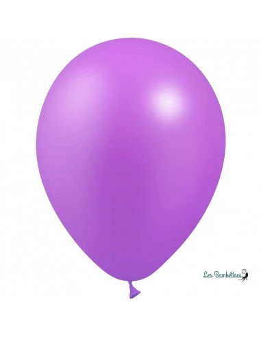10 Ballons Lilas Métallisés En Latex 1 10 Ballons Lilas Métallisés En Latex