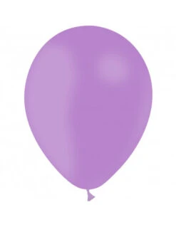 10 Ballons Lilas En Latex