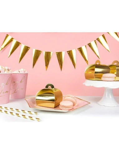 10 Boites Ballotins Cadeaux Or Brillant 2 10 Boites Ballotins Cadeaux Or Brillant – Image 2