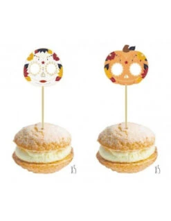 10 Cake Toppers Halloween Kawai