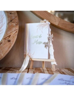 10 Livrets De Messe Fleurs Séchées 5 10 Livrets De Messe Fleurs Séchées -Déco Festive Soldes 10 livrets de messe fleurs sechees 2