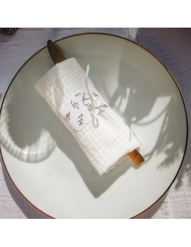 10 Ronds De Serviettes Champêtre Or 2 10 Ronds De Serviettes Champêtre Or – Image 2