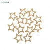 12 Décorations Étoiles Rose Gold