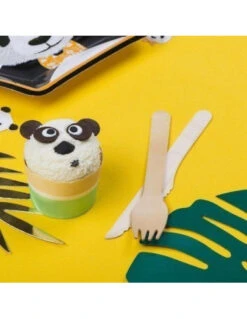 12 Fourchettes En Bois -Déco Festive Soldes 12 fourchettes en bois 3