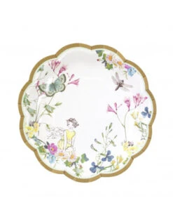 12 Petites Assiettes Thème Fée Pastel -Déco Festive Soldes 12 petites assiettes theme fee pastel 2