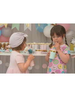 12 Pots En Carton Pastels Bordure Dorée 10 12 Pots En Carton Pastels Bordure Dorée -Déco Festive Soldes 12 pots en carton pastels bordure doree 7