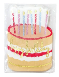 12 Serviettes Happy Birthday Gateau Pastel -Déco Festive Soldes 12 serviettes happy birthday gateau pastel 3