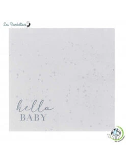 16 Serviettes Hello Baby