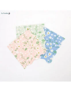 20 Petites Serviettes Fleurs Pastels Meri Meri