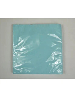 20 Serviettes En Papier Bleu Pastel