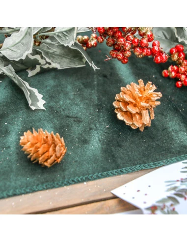 24 Petites Pommes De Pin Or Mat 2 24 Petites Pommes De Pin Or Mat – Image 2