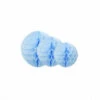 3 Boules En Papier Alvéolées Bleu Ciel