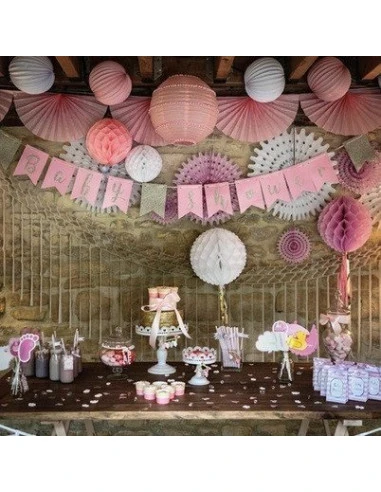 3 Eventails Rose Lilas 3 3 Eventails Rose Lilas – Image 3