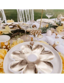 3 Figurines Lapins En Résine -Déco Festive Soldes 3 figurines lapins en resine 2