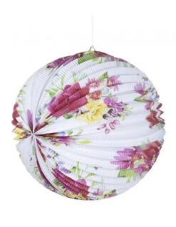 3 Lampions Accordéon Papier Fleurs Pastels 10 3 Lampions Accordéon Papier Fleurs Pastels -Déco Festive Soldes 3 lampions accordeon papier fleurs pastels 4