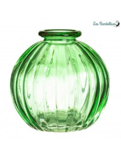 3 Petits Vases En Verre Transparent Vert 9 3 Petits Vases En Verre Transparent Vert -Déco Festive Soldes 3 petits vases en verre transparent vert 3