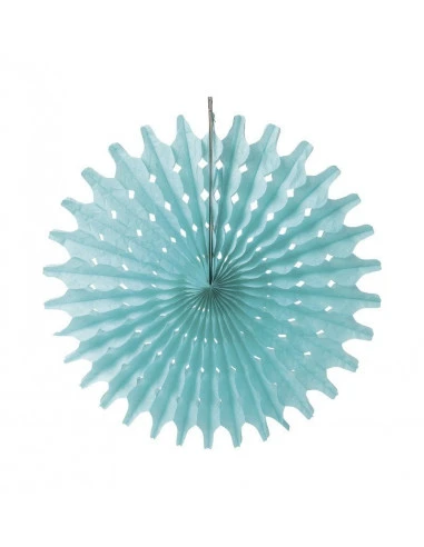 3 Rosaces En Papier De Soie Vert Menthe 2 3 Rosaces En Papier De Soie Vert Menthe – Image 2