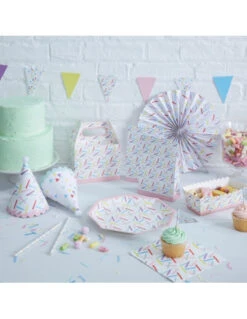 3 Rosaces Motifs Plumetis Pastels -Déco Festive Soldes 3 rosaces motifs plumetis pastels 2
