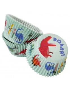30 Caissettes Cupcakes Dinosaures "Roaar"