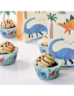 30 Caissettes Cupcakes Dinosaures "Roaar" -Déco Festive Soldes 30 caissettes cupcakes dinosaures roaar 3
