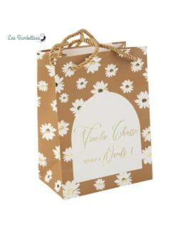 4 Sacs Cadeaux Marguerites Pour Chasse Aux Œufs