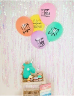5 Ballons Anniversaire Arc En Ciel -Déco Festive Soldes 5 ballons anniversaire arc en ciel 2