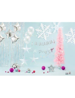 5 Ballons Transparents Confettis Etoiles Irisées Argent -Déco Festive Soldes 5 ballons transparents avec confettis etoiles irisees argent a l interieur 3