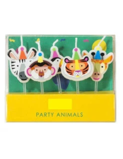 5 Bougies Anniversaire La Fête Des Animaux De La Jungle -Déco Festive Soldes 5 bougies anniversaire la fete des animaux de la jungle 3