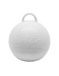 5 Poids Coloris Blanc Pour Ballons Gonflables