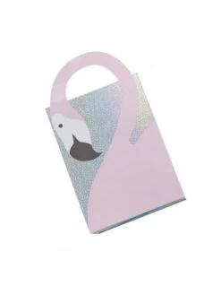 5 Sacs à Cadeaux Invités Flamant Rose Irisé -Déco Festive Soldes 5 sacs a cadeaux invites flamant rose irise 2
