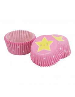 50 Caissettes Cupcakes Roses A Little Lovely Company