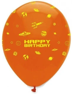 6 Ballons Imprimés Espace Happy Birthday 6 6 Ballons Imprimés Espace Happy Birthday -Déco Festive Soldes 6 ballons imprimes espace happy birthday 2