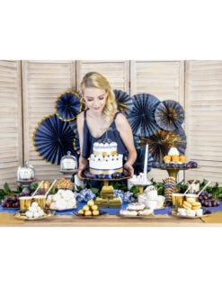 6 Gobelets En Carton Dorés Brillants -Déco Festive Soldes 6 gobelets en carton dores brillants 3