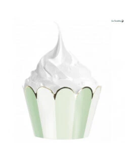 6 Habillages Caissettes Cupcakes Panda -Déco Festive Soldes 6 habillages caissettes cupcakes panda 3