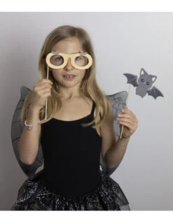 8 Accessoires Photobooth Halloween Kawaï -Déco Festive Soldes 8 accessoires photobooth halloween kawai 5