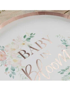 8 Assiettes Baby In Bloom Rose Gold 5 8 Assiettes Baby In Bloom Rose Gold -Déco Festive Soldes 8 assiettes baby in bloom rose gold 2