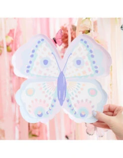 8 Assiettes En Carton Papillon Pastel -Déco Festive Soldes 8 assiettes en carton papillon pastel 4