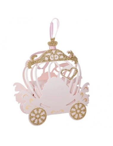 8 Contenants Dragée Carrosse Princesse 1 8 Contenants Dragée Carrosse Princesse
