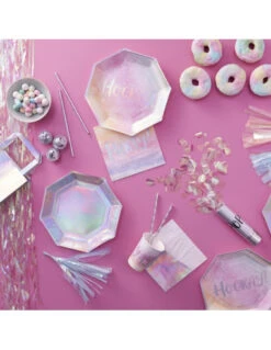 8 Gobelets Dégradés Pastels Ecriture "Yay" Irisée -Déco Festive Soldes 8 gobelets degrades pastels avec ecriture yay irisee 2