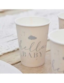 8 Gobelets Hello Baby