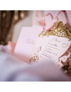 8 Invitations Carrosse Anniversaire Princesse -Déco Festive Soldes 8 invitations carrosse anniversaire princesse 2