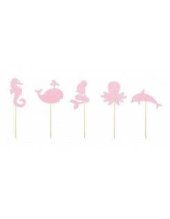 9 Piques Décoration Gateau Fête Sirène -Déco Festive Soldes 9 piques decoration gateau fete sirene 2