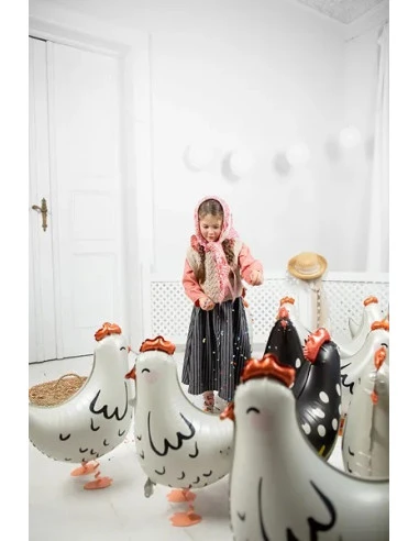 Ballon Poule En Aluminium 48x60Cm 2 Ballon Poule En Aluminium 48x60Cm – Image 2