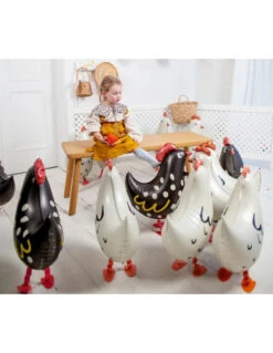 Ballon Poule En Aluminium 48x60Cm 7 Ballon Poule En Aluminium 48x60Cm -Déco Festive Soldes ballon poule en aluminium 48x60cm 2