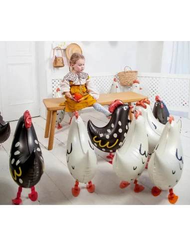 Ballon Poule En Aluminium 48x60Cm 3 Ballon Poule En Aluminium 48x60Cm – Image 3